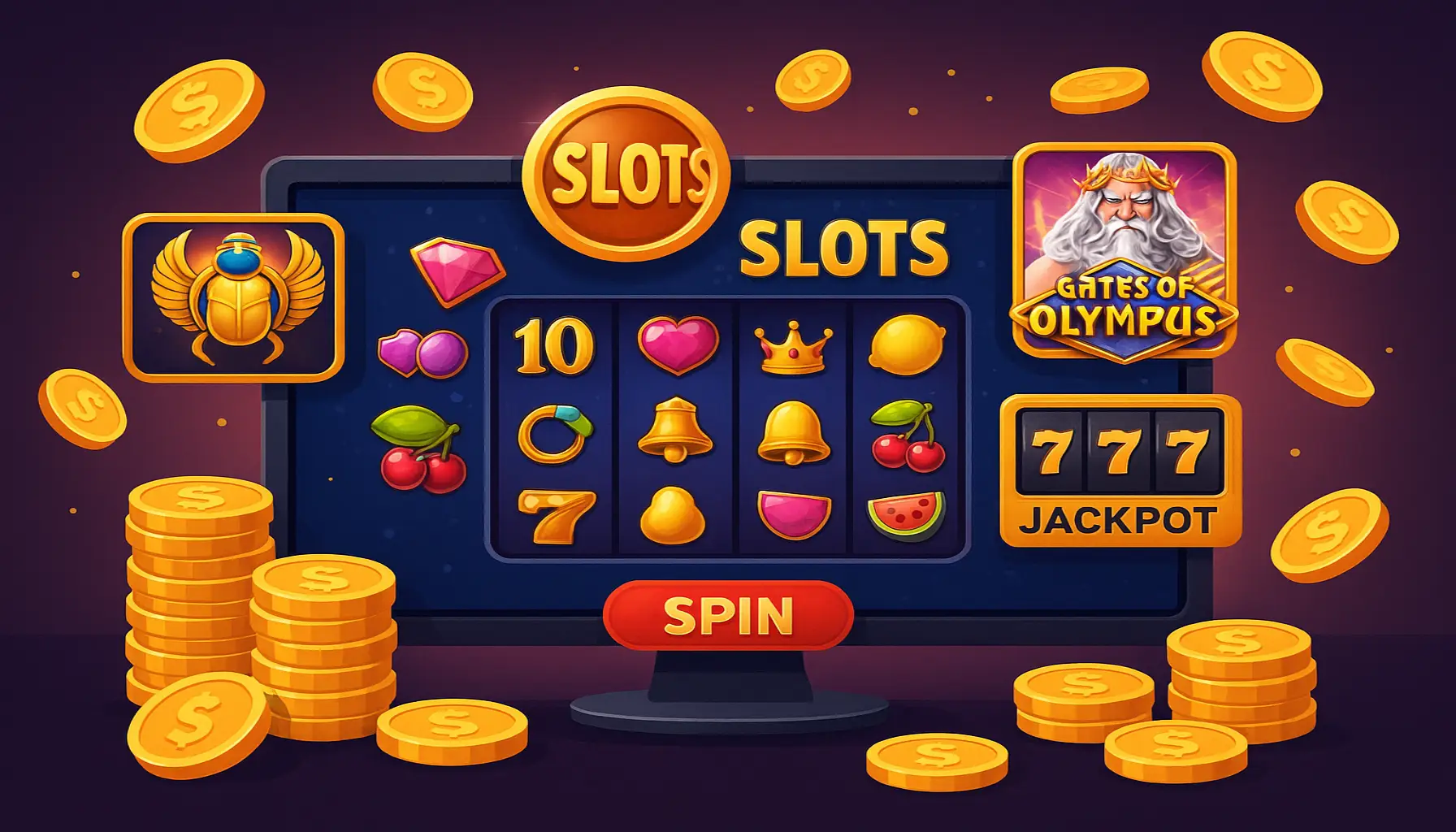 Jogos de Slot no Casino Online 8CASINO