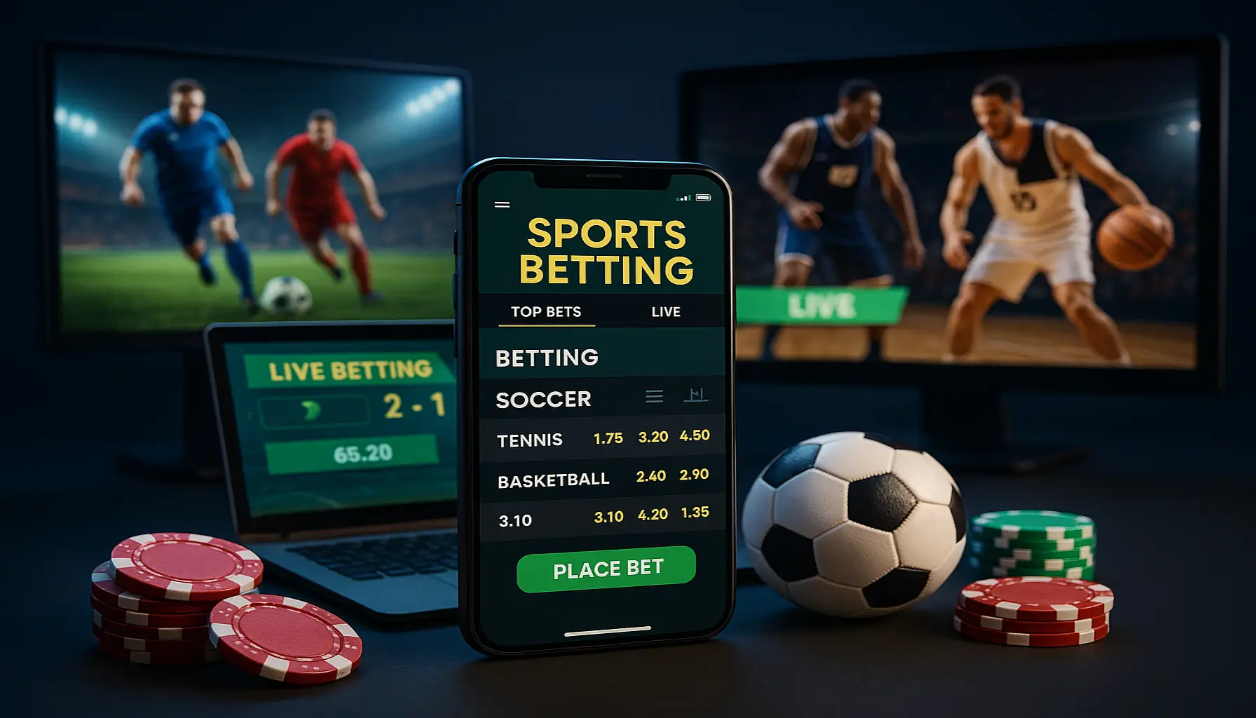 Apostas esportivas no cassino online 8CASINO