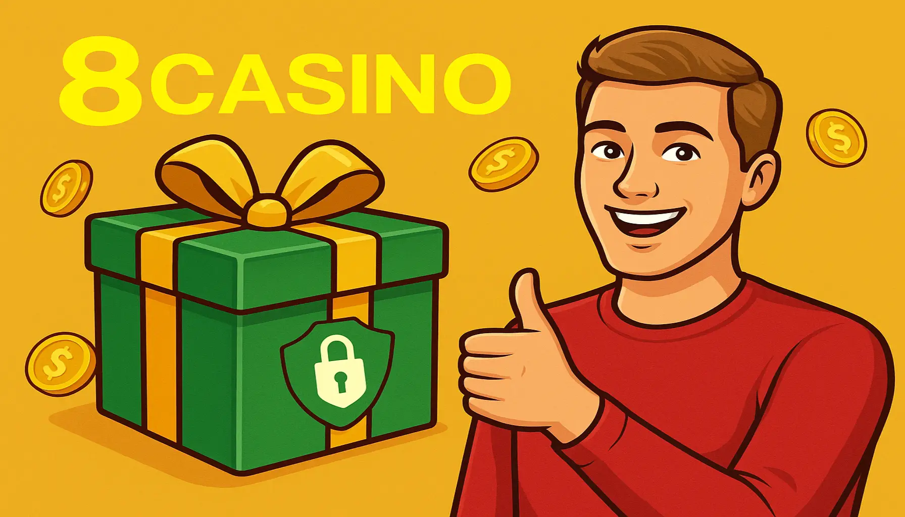 Criar uma nova Conta no plataforma 8CASINO